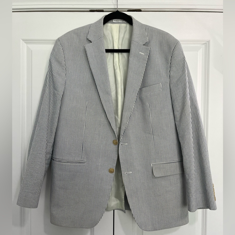 Men’s Ralph Lauren Seersucker Blazer 42R